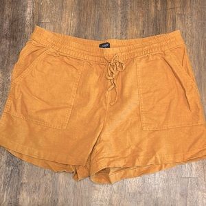 J.Crew linen blend shorts